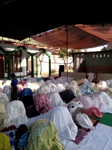 Prosesi Solat Idul Adha